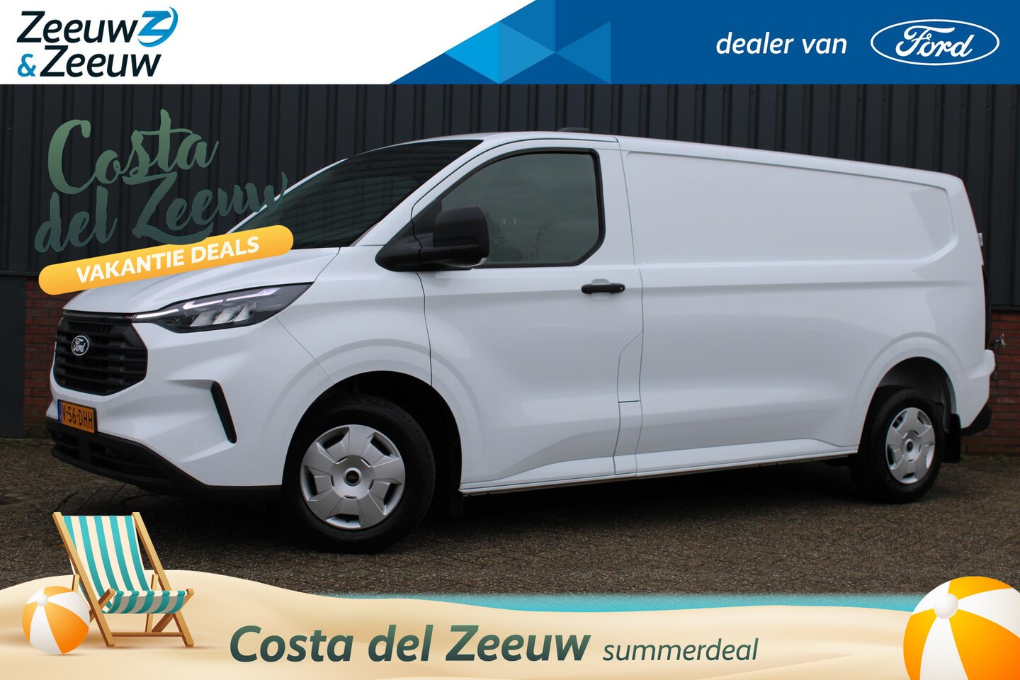 Ford Transit Custom - 320 2.0 TDCI L2H1 Trend 136pk *Automatische airconditioning * parkeersensoren V&A en camer - AutoWereld.nl