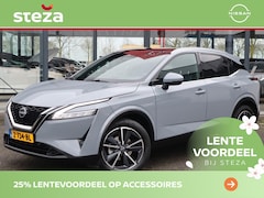 Nissan Qashqai - 1.3 MHEV Xtronic Tekna | AUTOMAAT | Panoramadak | Half leder | Head-Up | 360 Camera |