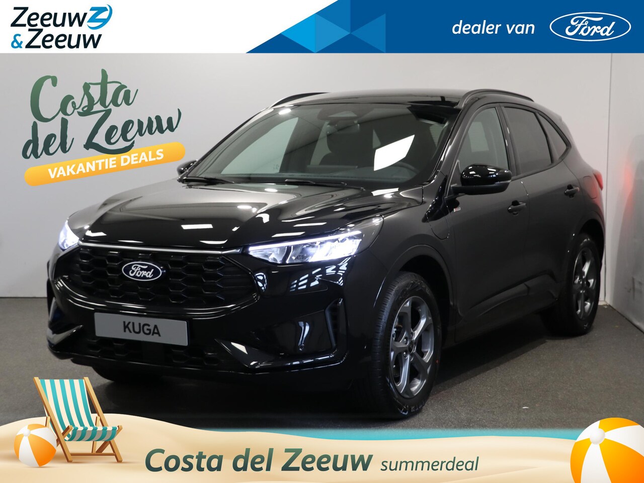 Ford Kuga - 2.5 PHEV ST-Line |Te Bestellen | 4000,- KORTING | 2100 KG Trekgewicht | Wegklapbare Trekha - AutoWereld.nl