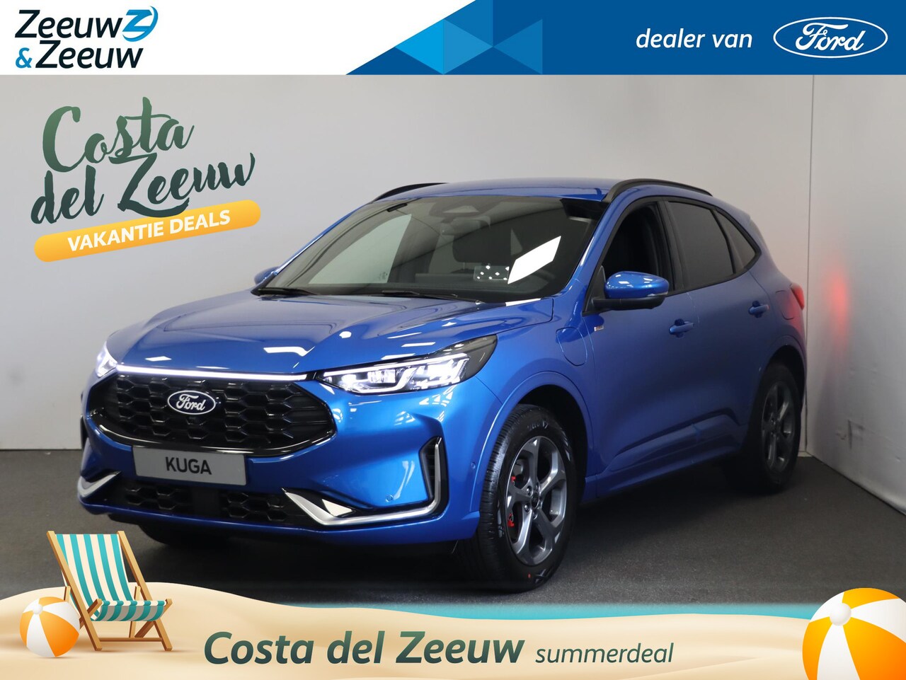 Ford Kuga - 2.5 PHEV ST-Line X | Te Bestellen | Actiekorting €4000,- | Private Lease Vanaf €544 P/M | - AutoWereld.nl