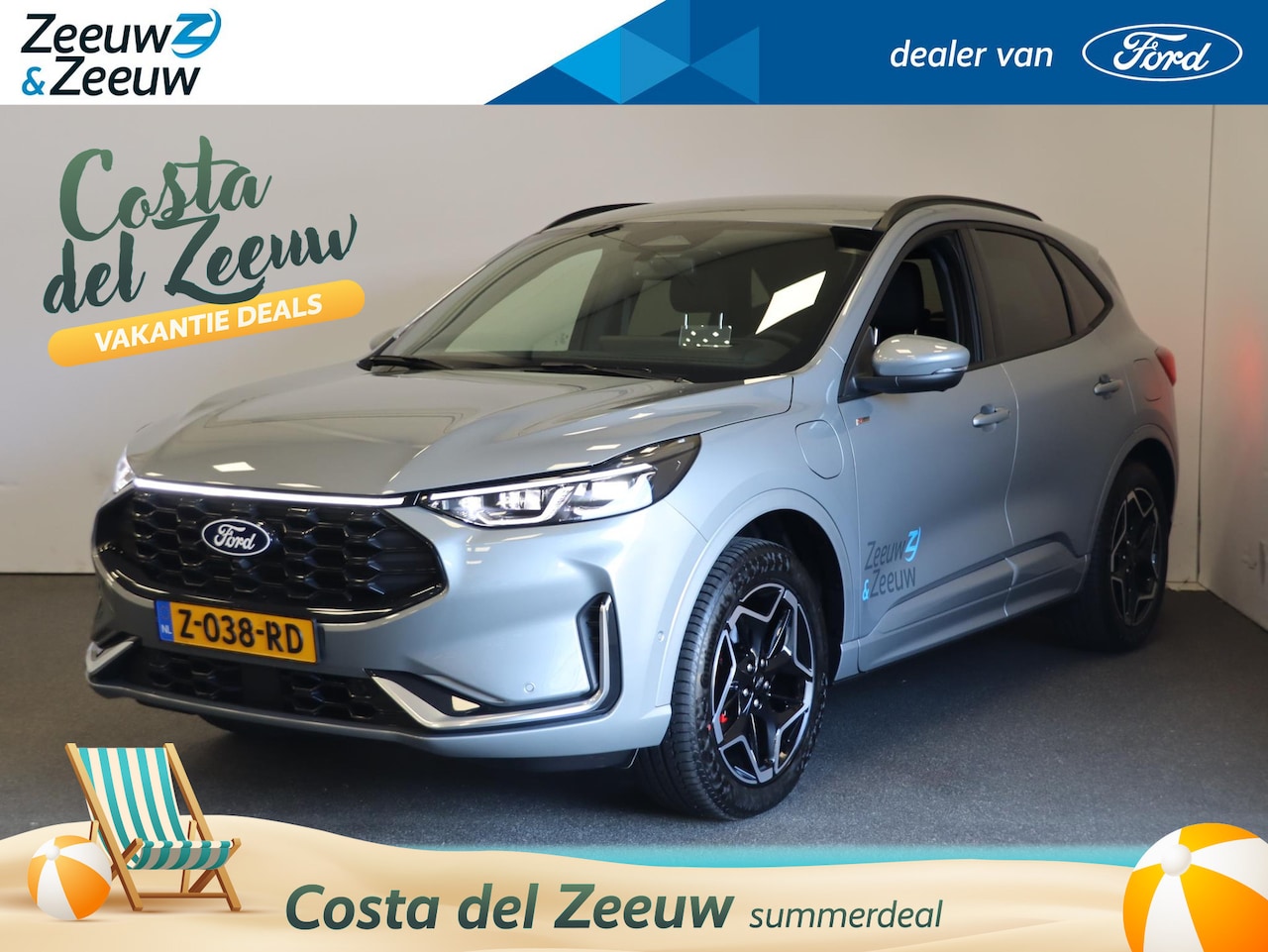 Ford Kuga - 2.5 PHEV ST-Line X | Actiekorting €4000,- | Private Lease Vanaf €544 | 2100KG Trekgewicht - AutoWereld.nl