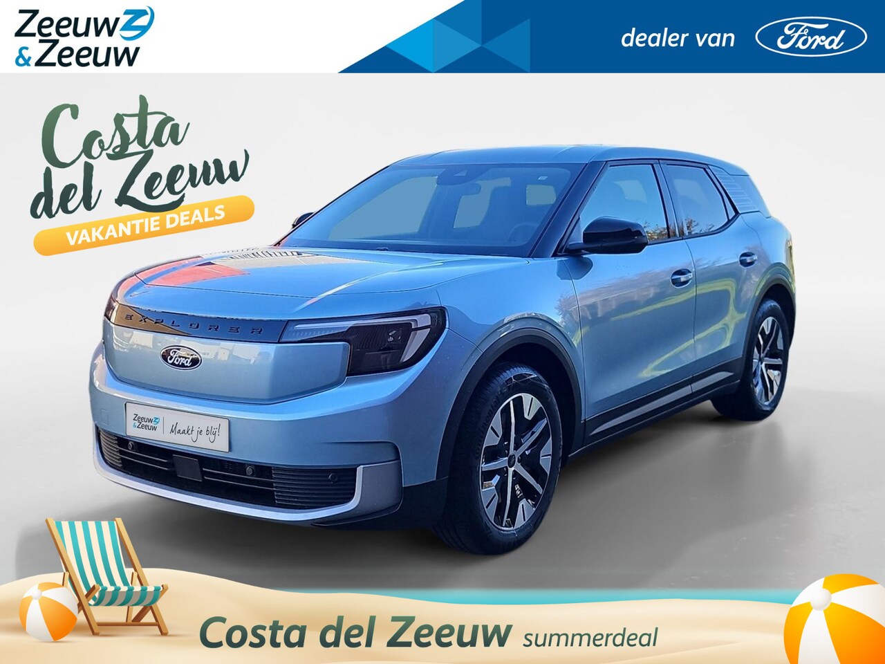 Ford Explorer - Extended Range RWD 77 kWh | Actiekorting €2000,- | Private Lease vanaf €610,- p/m | 602 KM - AutoWereld.nl