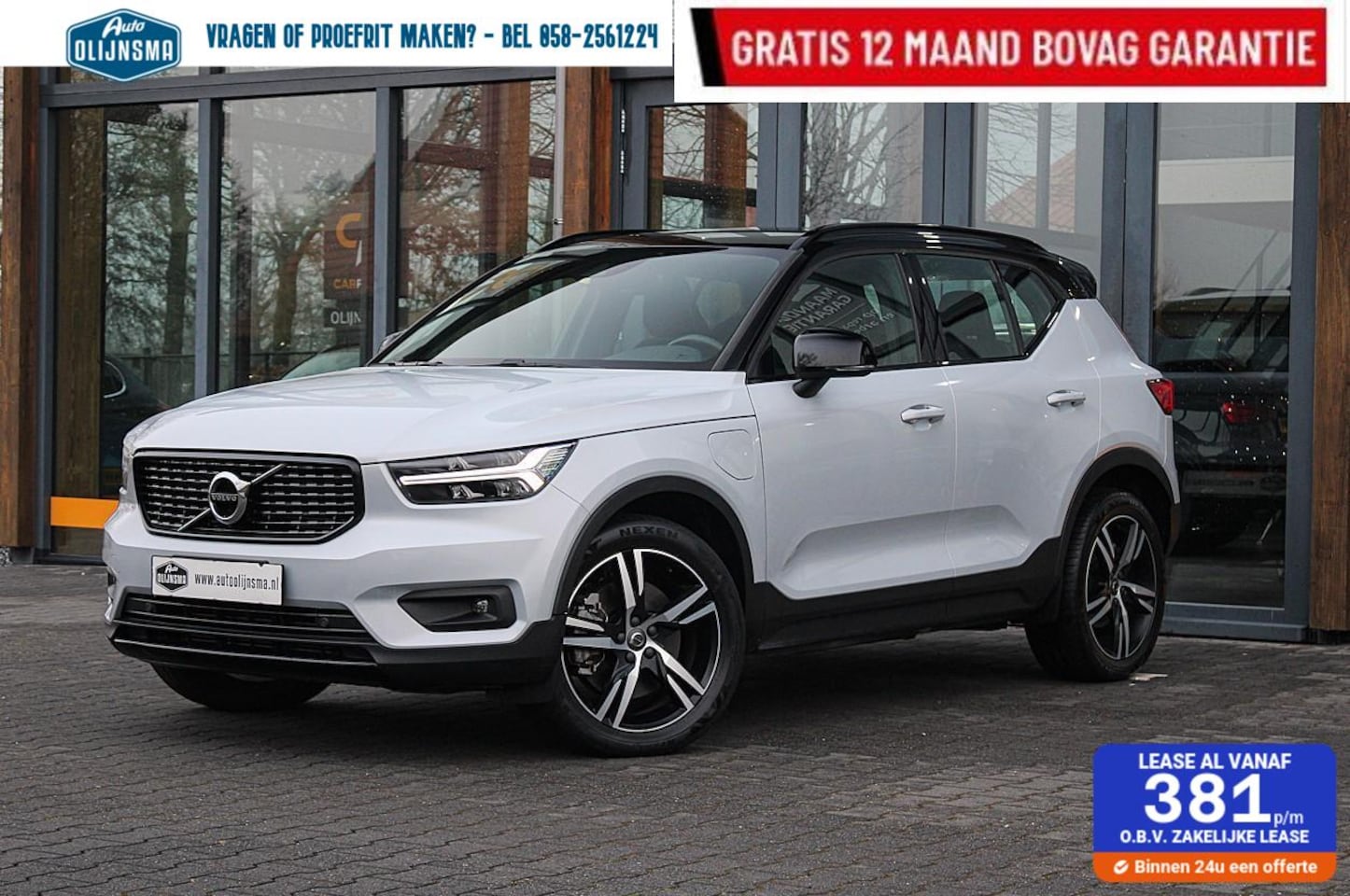 Volvo XC40 - T5 PlugInHybride R-design|Leer|Navi - AutoWereld.nl