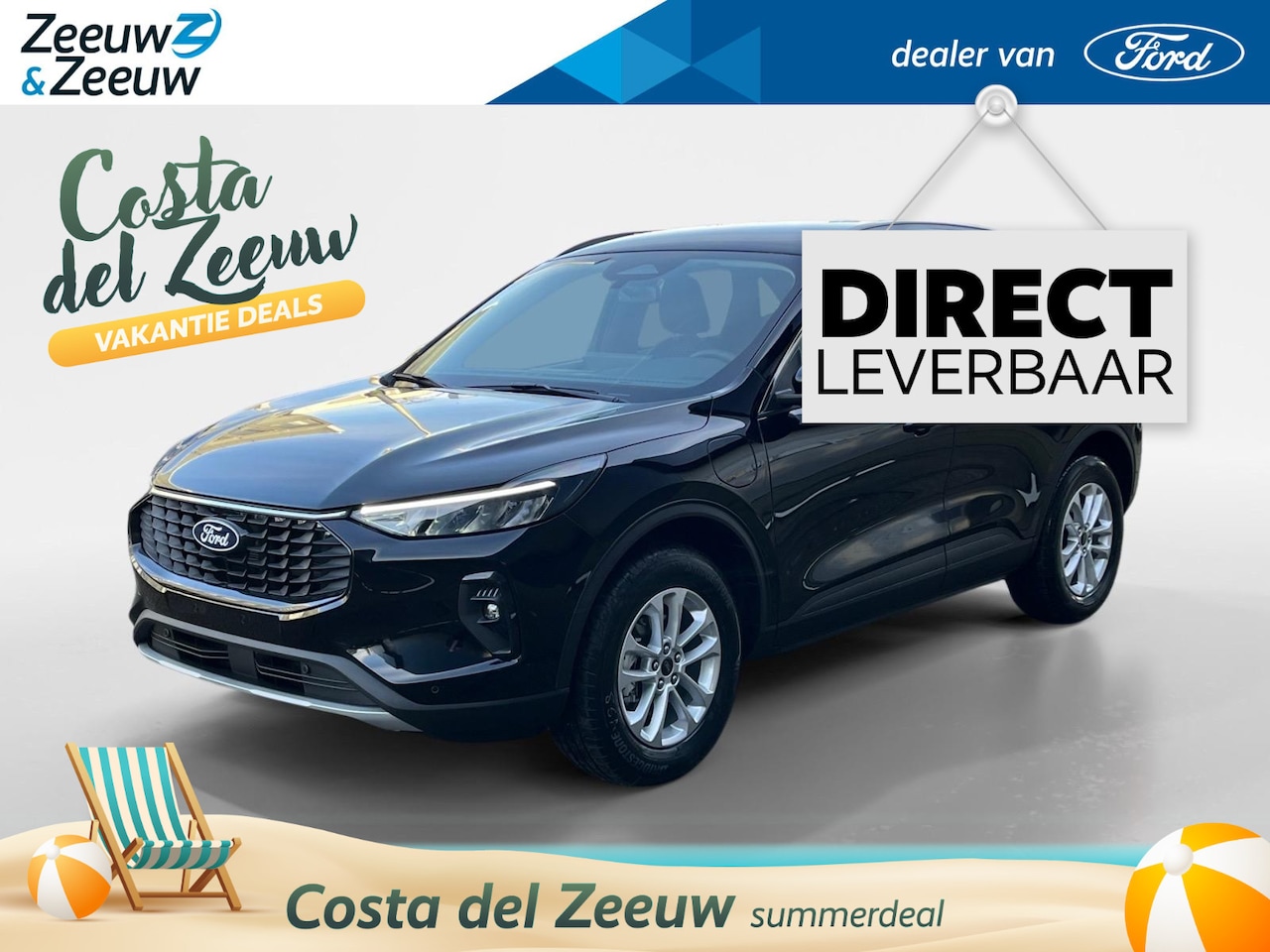 Ford Kuga - 2.5 PHEV Titanium | VOORRAAD | Actiekorting €4000,- | Private Lease vanaf €544,- p/m | 210 - AutoWereld.nl