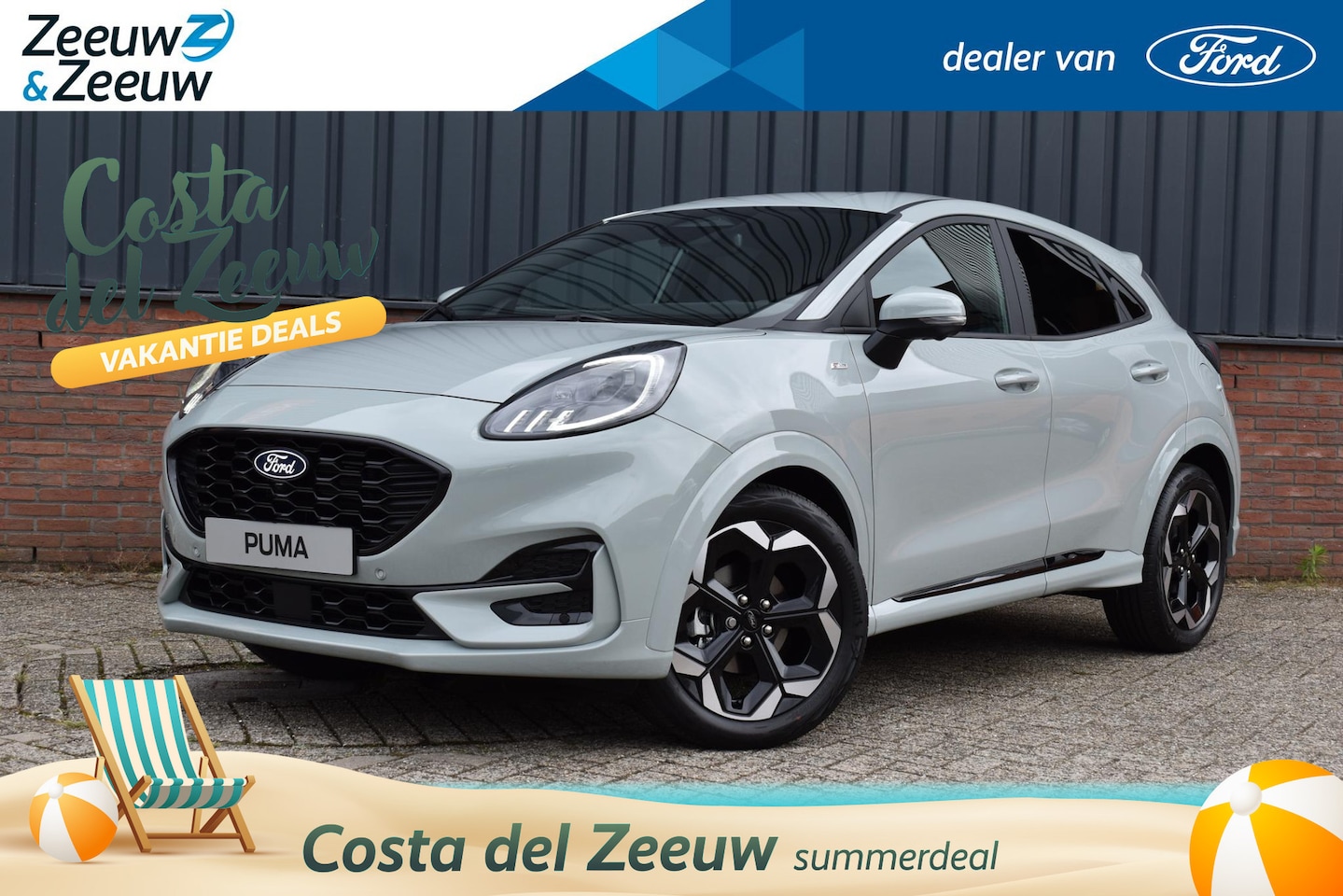 Ford Puma - 1.0 EcoBoost Hybrid ST-Line X | Nieuw model | 0.99 % Ford Options| SYNC 4| 360 Camera| Nie - AutoWereld.nl
