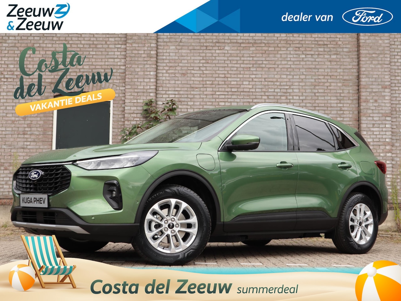 Ford Kuga - 2.5 PHEV Titanium | Winterpack | Driver assistancepack | 17" lichtmetaal | 360Camera | Led - AutoWereld.nl