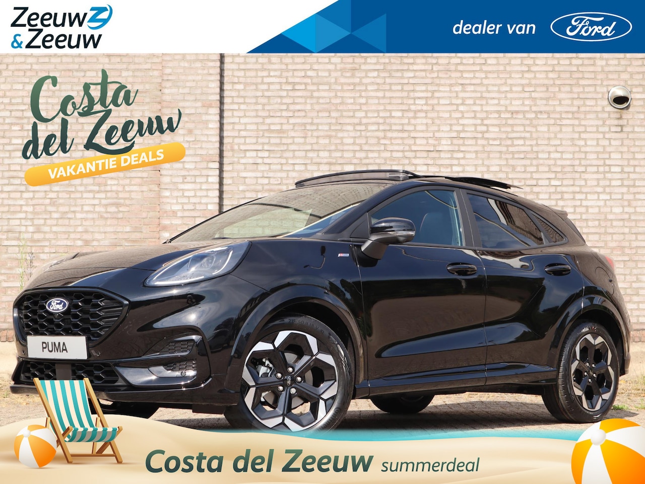 Ford Puma - 1.0 EcoBoost Hybrid ST-Line X | Winterpack | Driver assistance pack | Panoramadak | 18" Li - AutoWereld.nl