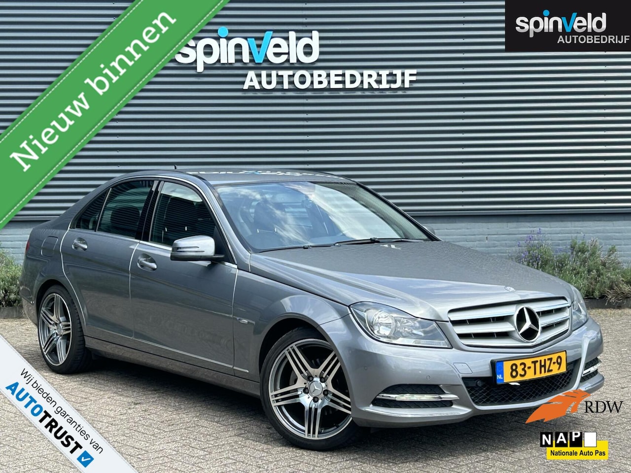 Mercedes-Benz C-klasse - 180 Avantgarde BJ`11 Navi Trekhaak Climate Elekpakket - AutoWereld.nl