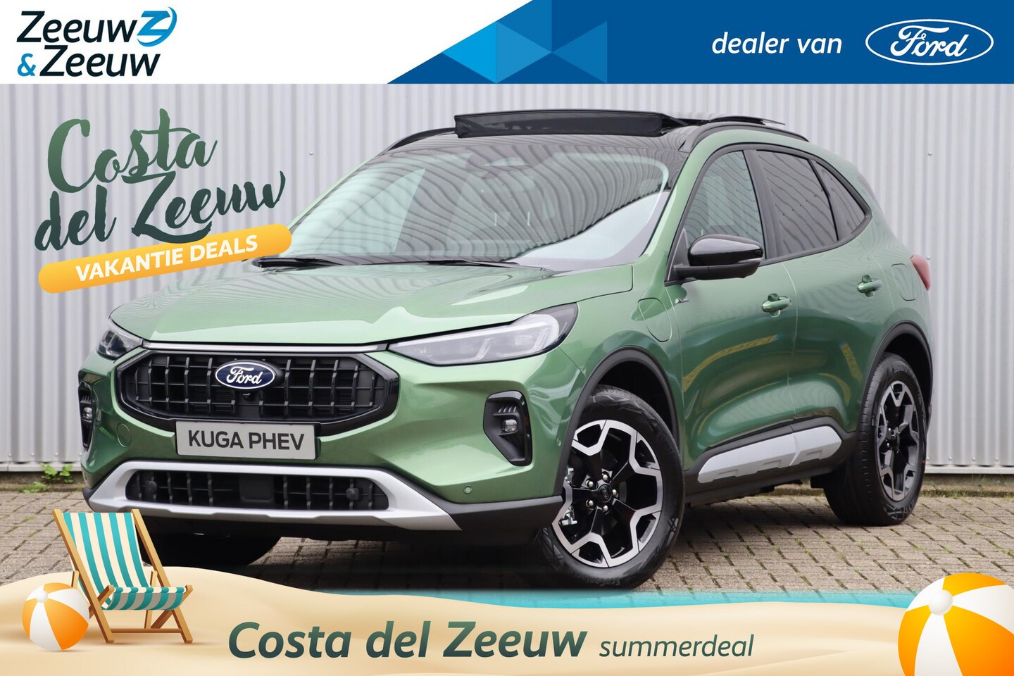 Ford Kuga - 2.5 PHEV Active X | Nieuw model 2024 | €4000,- korting | Nieuw te bestellen | 2100 kg Trek - AutoWereld.nl