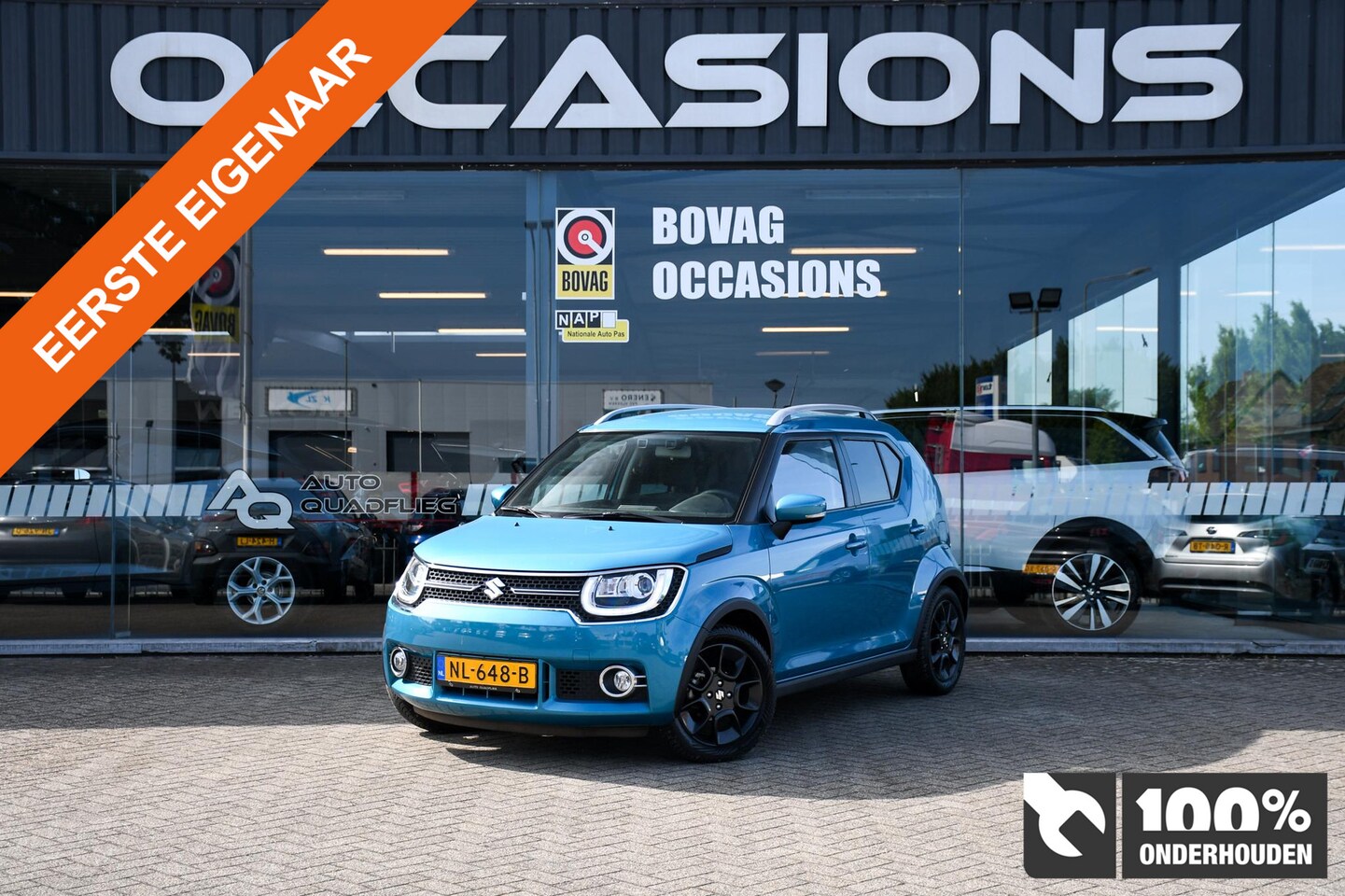 Suzuki Ignis - 1.2 Stijl Smart Hybrid 1 EIGENAAR/ NAVIGATIE - AutoWereld.nl