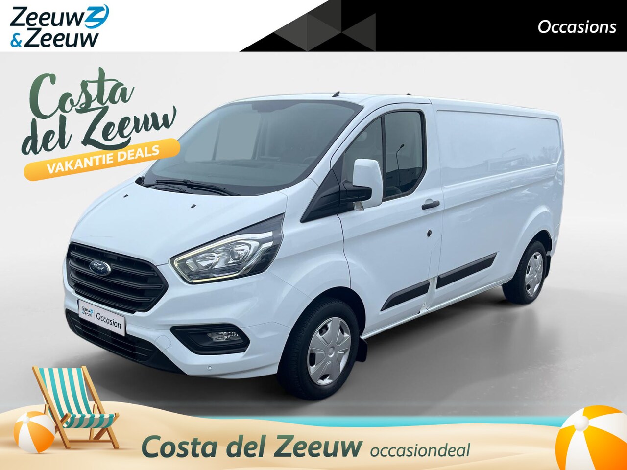 Ford Transit Custom - 320 2.0 TDCI L2H1 Trend 130 pk | Parkeersensoren voor en achter | Alpine audio systeem | B - AutoWereld.nl