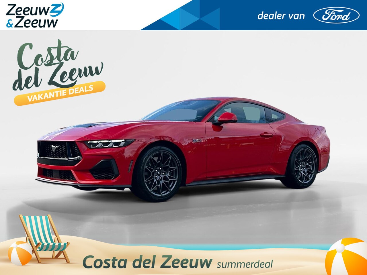 Ford Mustang Fastback - 5.0 V8 GT | VOORRAAD AUTO | HANDGESCHAKELD | NIEUW MODEL | - AutoWereld.nl