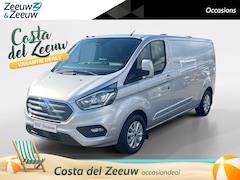 Ford Transit Custom - 320 2.0 TDCI L2H1 Limited 170 pk Automaat | Navigatie | Trekhaak | Wegklapbare dakdragers