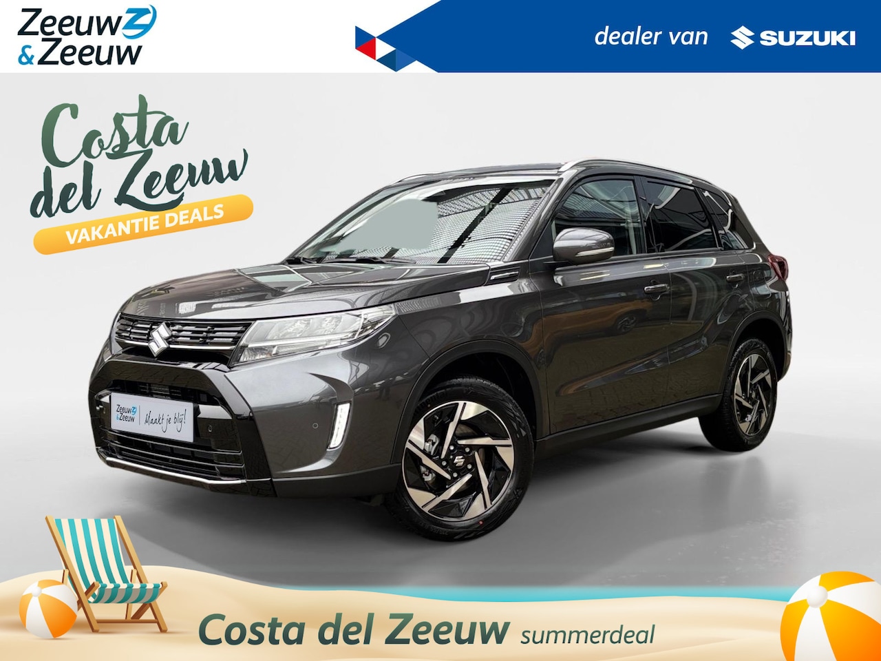 Suzuki Vitara - 1.5 Hybrid Style | Meerdere kleuren in bestelling* |  6 jaar garantie | - AutoWereld.nl