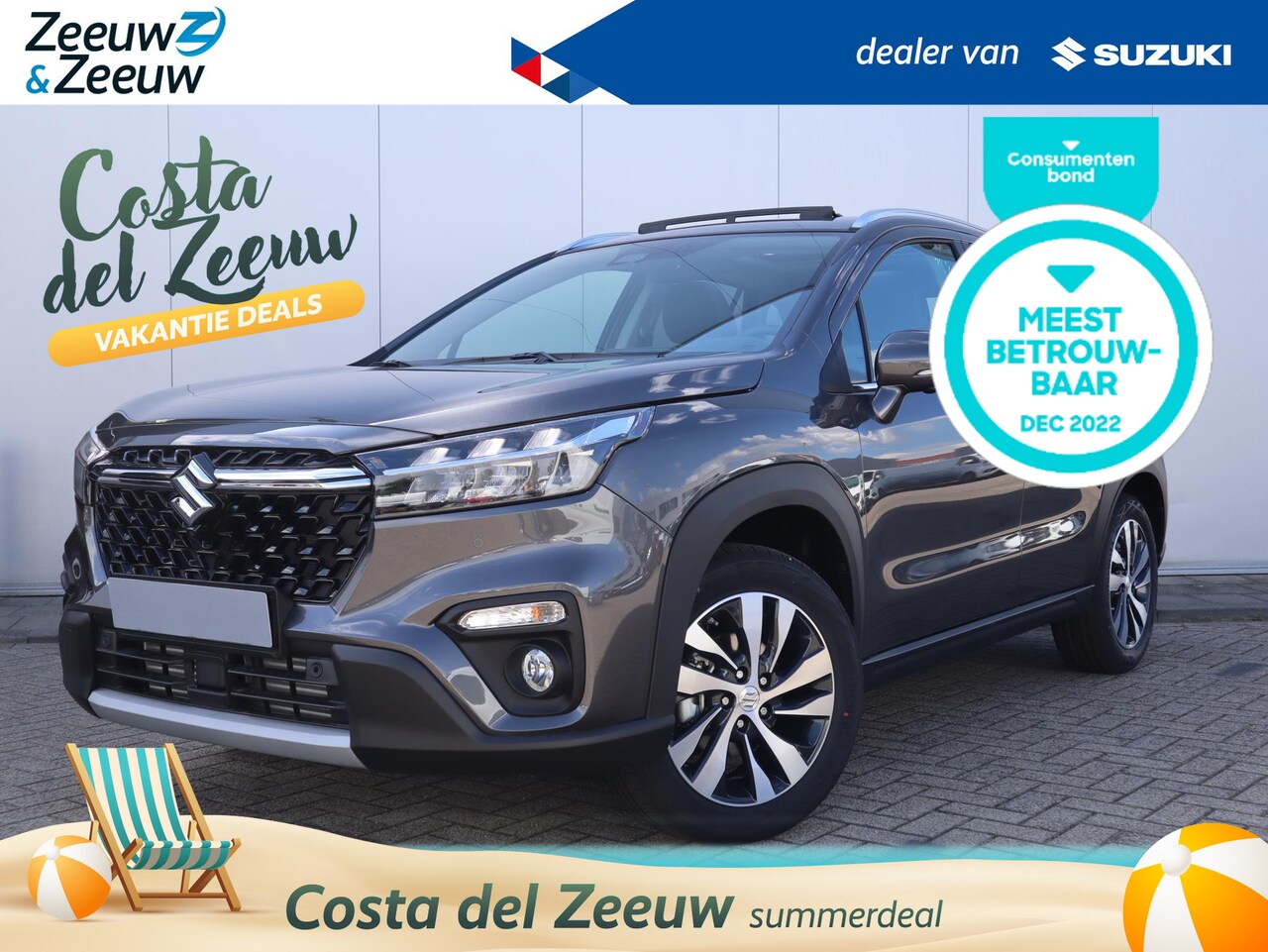 Suzuki S-Cross - 1.5 Hybrid Style Smart |  € 3000,- actie korting | Vraag naar de beschikbare voorraad | - AutoWereld.nl