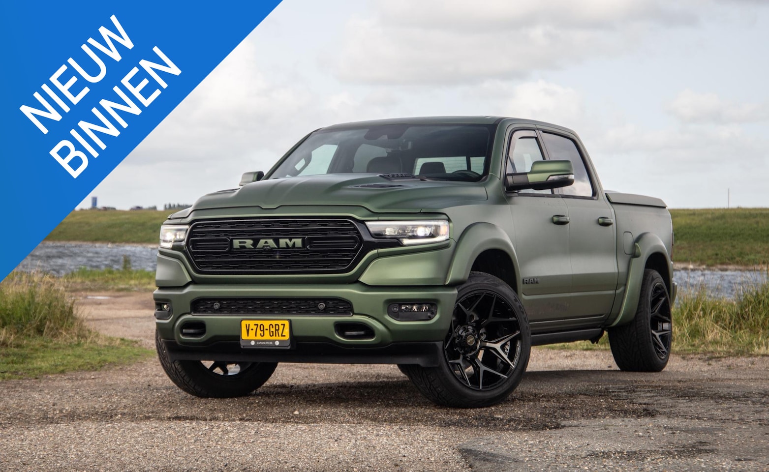 Dodge Ram 1500 - 5.7 V8 4x4 Crew Cab Limited BPM VRIJ / ALL IN PRIJS / PANO / KLEP / WIDE BODY / GARANTIE - AutoWereld.nl