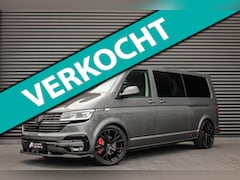 Volkswagen Transporter - 2.0 TDI L2H1 30 DC BULLI 199PK DUBBEL CABINE / LEDEREN BEKLEDING / PDC / VERLAGINGSVEREN /