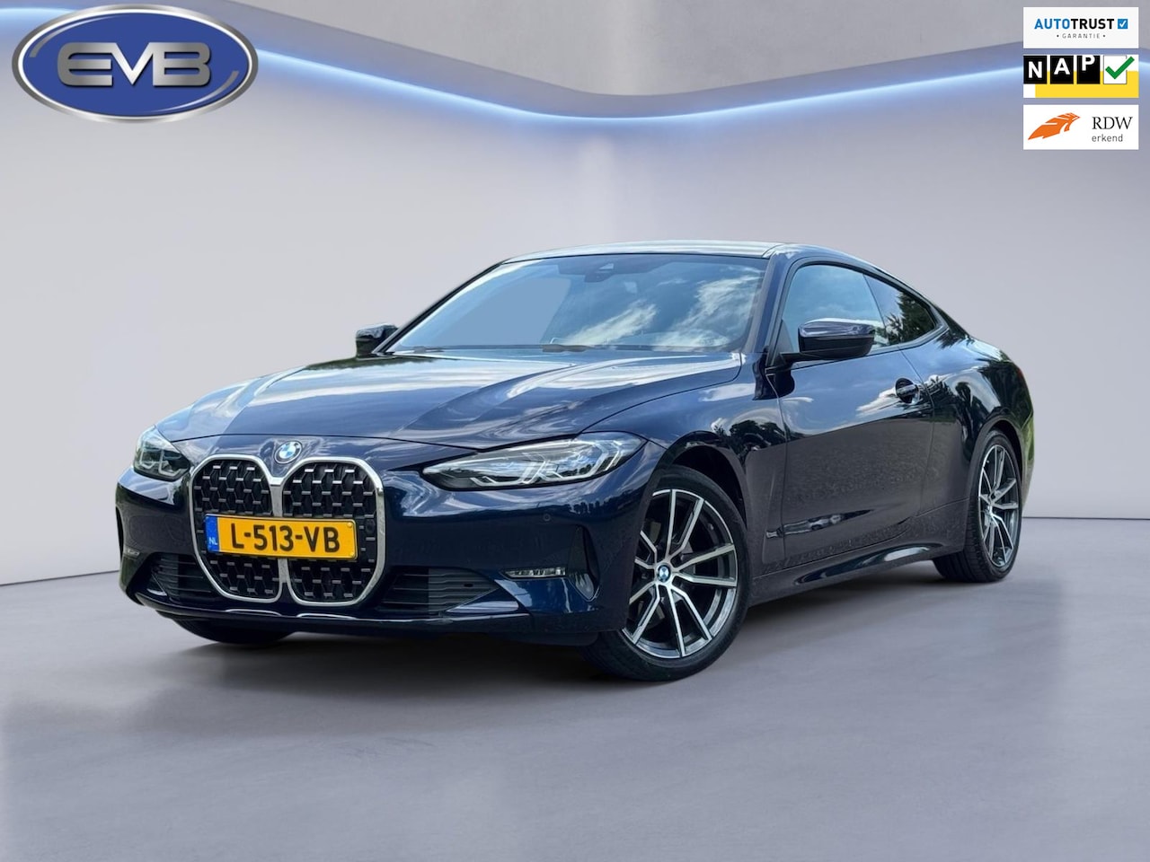 BMW 4-serie Coupé - 420i High Executive 420i High Executive, M sport lederen interieur, elect. trekhaak, 1e eigenaar, NL auto met - AutoWereld.nl