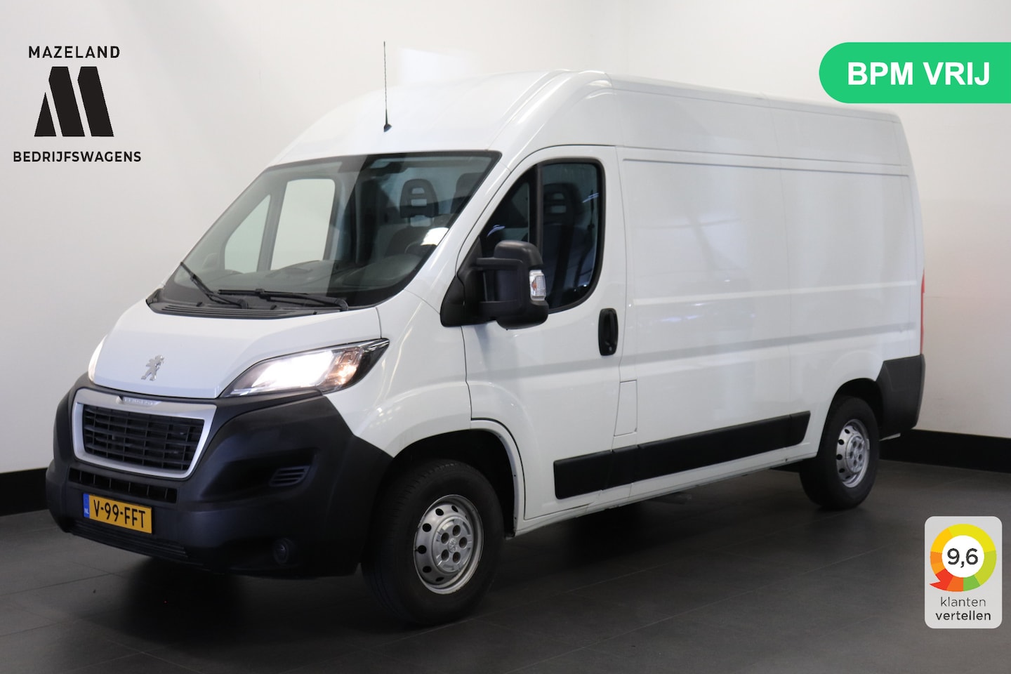 Peugeot Boxer - 2.0 BlueHDI 130PK L2H2 - EURO 6 - Airco - Navi - Cruise - € 12.499,- Excl. - AutoWereld.nl