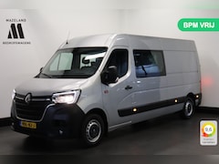Renault Master - 2.3 dCi 136PK L3H2 Dubbele Cabine - EURO 6 - Airco - Navi - Cruise - PDC - € 22.950, - Exc