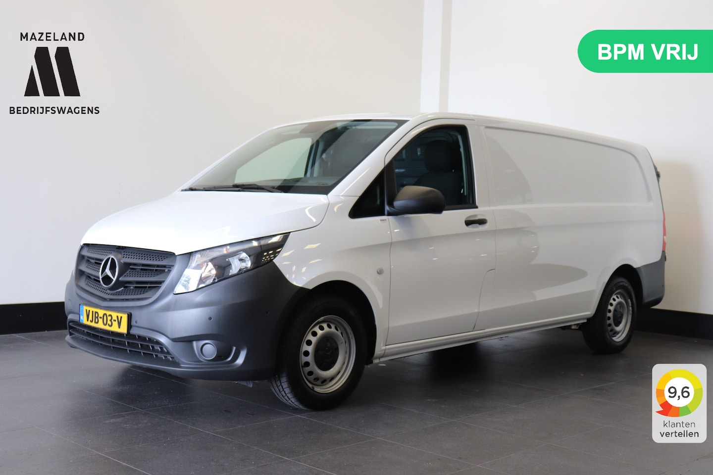 Mercedes-Benz Vito - 116 CDI Lang XL - EURO 6 - Airco - Navi - Cruise - € 15.900,- Excl. - AutoWereld.nl