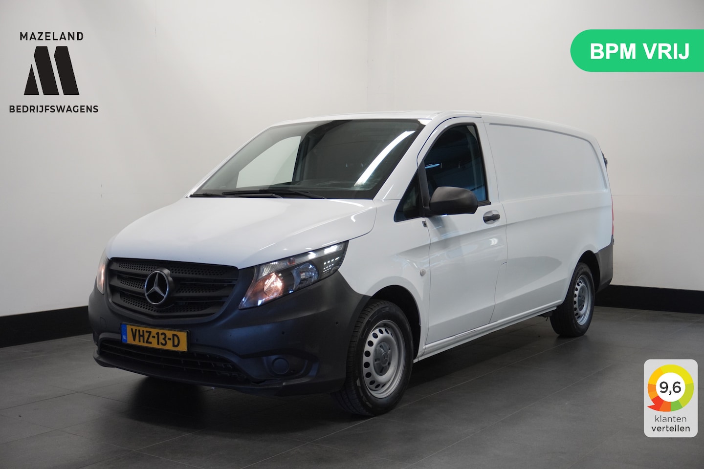 Mercedes-Benz Vito - 116 CDI Lang - EURO 6 - Airco - Navi - Cruise - € 16.950,- Excl. - AutoWereld.nl