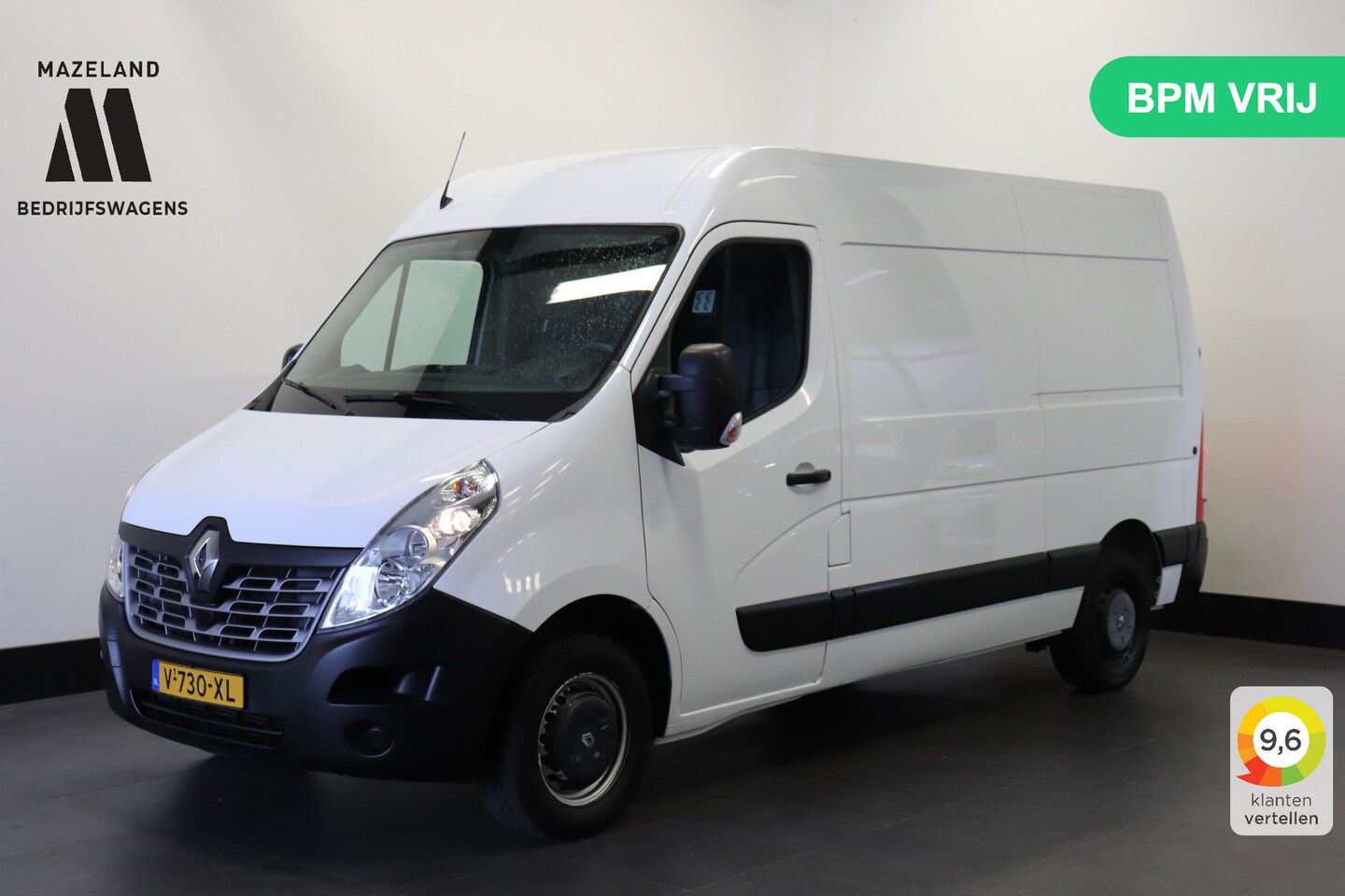 Renault Master - 2.3 dCi 130PK L2H2 - EURO 6 - Airco - Navi - Cruise - € 13.950,- Excl. - AutoWereld.nl