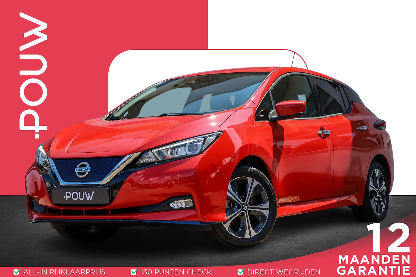 Nissan LEAF - e+ 218pk N-Connecta 62 kWh | SoH 94% | Stoelverwarming | Adaptive Cruise | Dodehoek Detect - AutoWereld.nl