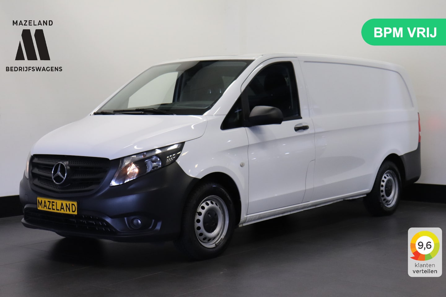 Mercedes-Benz Vito - 116 CDI Lang EURO 6 - Airco - Navi -  Cruise - € 15.950,- Excl. - AutoWereld.nl