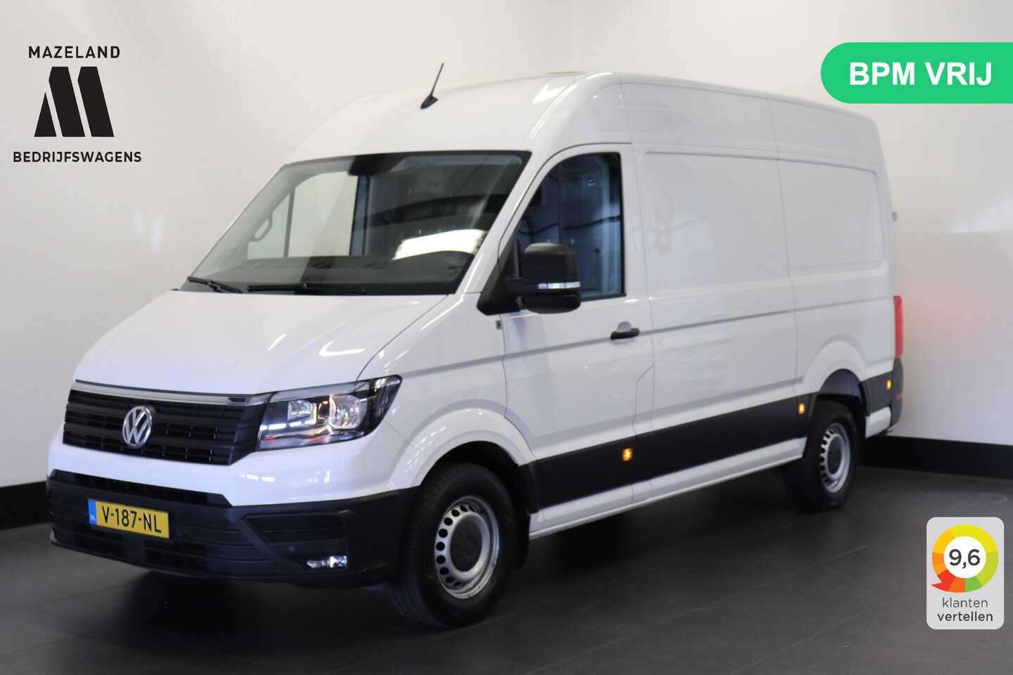 Volkswagen Crafter - 2.0 TDI L3H3 177PK EURO 6 - Airco - Cruise - Navi - €16.900,- Excl. - AutoWereld.nl