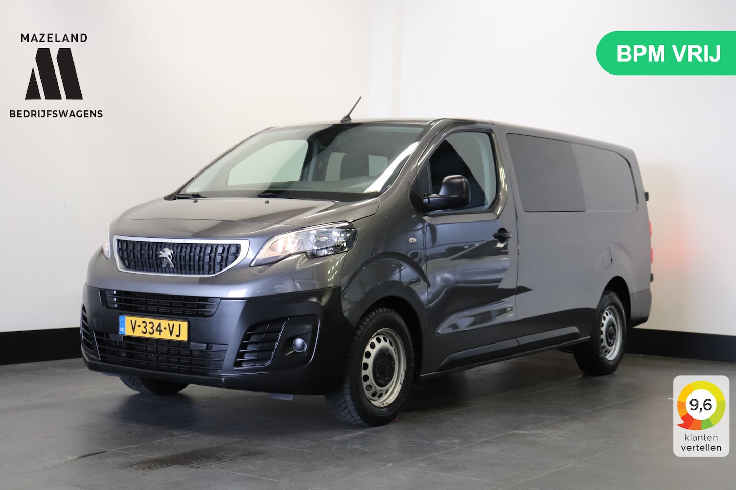 Peugeot Expert - 2.0 BlueHDI 120PK Dubbele Cabine - EURO 6 - Airco - Cruise - € 14.950,- Excl. - AutoWereld.nl