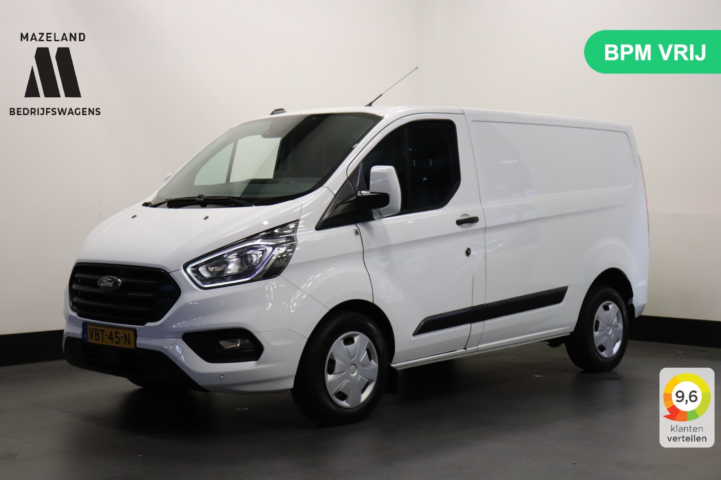 Ford Transit Custom - 2.0 TDCI 130PK Automaat - EURO 6 - Airco - Navi - Cruise - € 14.950,- Excl. - AutoWereld.nl