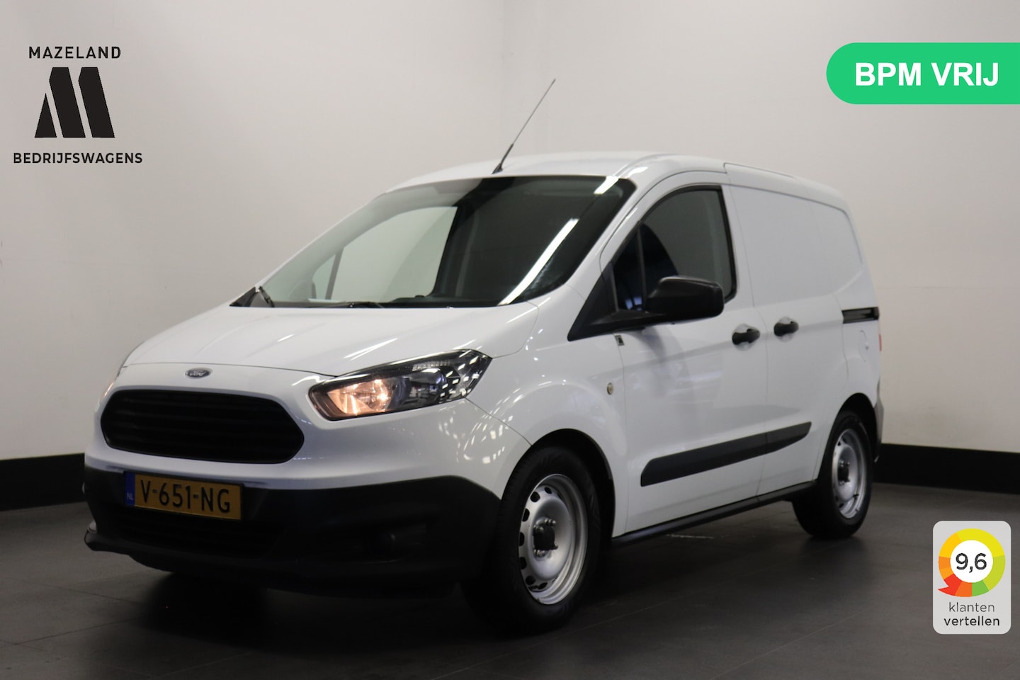 Ford Transit Courier - 1.0 100PK 2x Schuifdeur BENZINE - Airco - Trekhaak - € 9.900,- Excl. - AutoWereld.nl