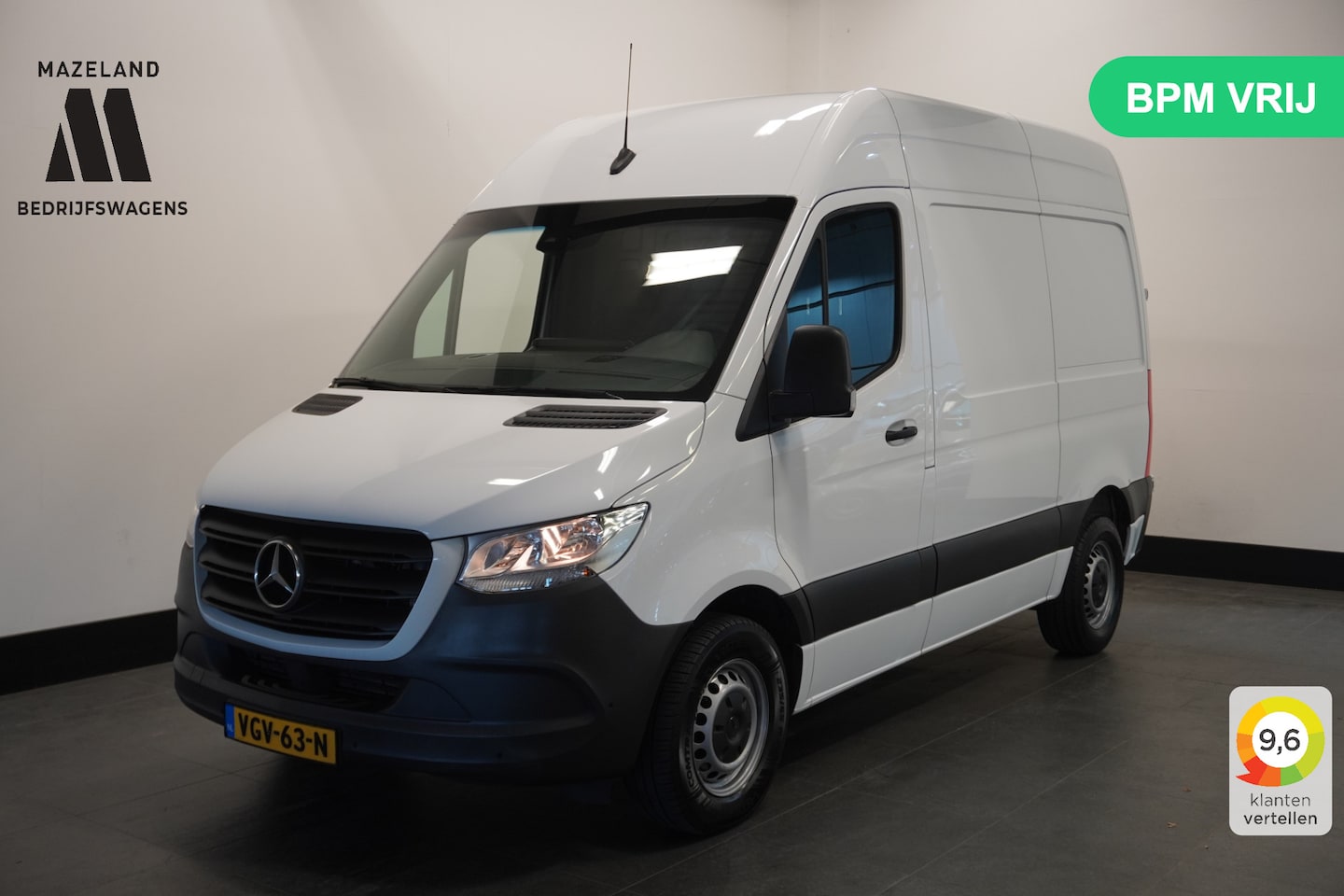 Mercedes-Benz Sprinter - 211 2.2 CDI L1H2 Automaat EURO 6 - Airco - Navi - Cruise - € 17.900, Excl. - AutoWereld.nl