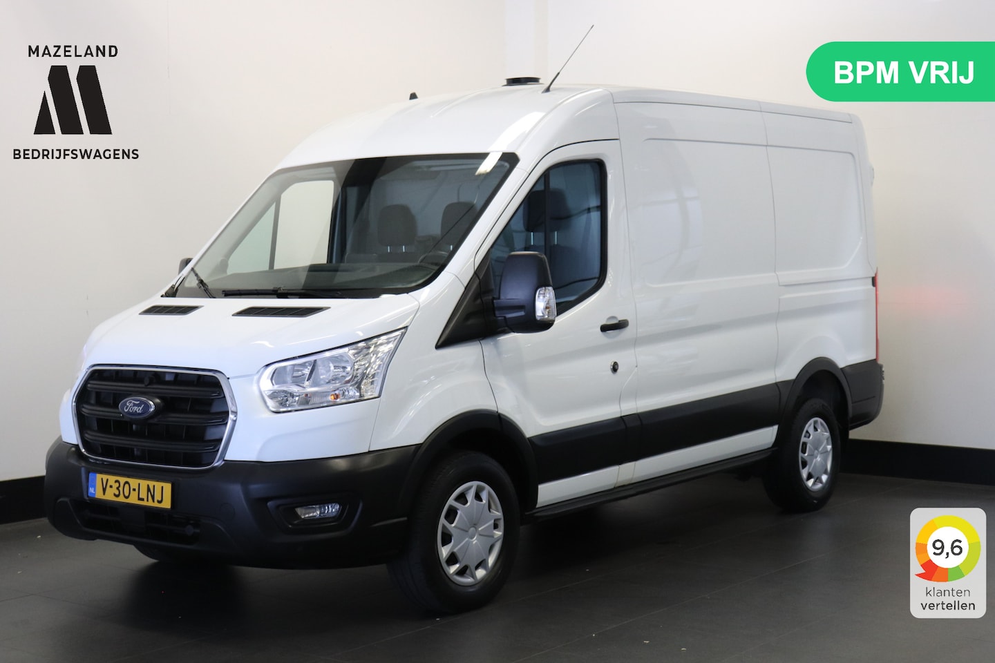 Ford Transit - 350 2.0 TDCI 130PK L2H2 - EURO 6 - Airco - Navi - Cruise - € 19.900,- Excl. - AutoWereld.nl