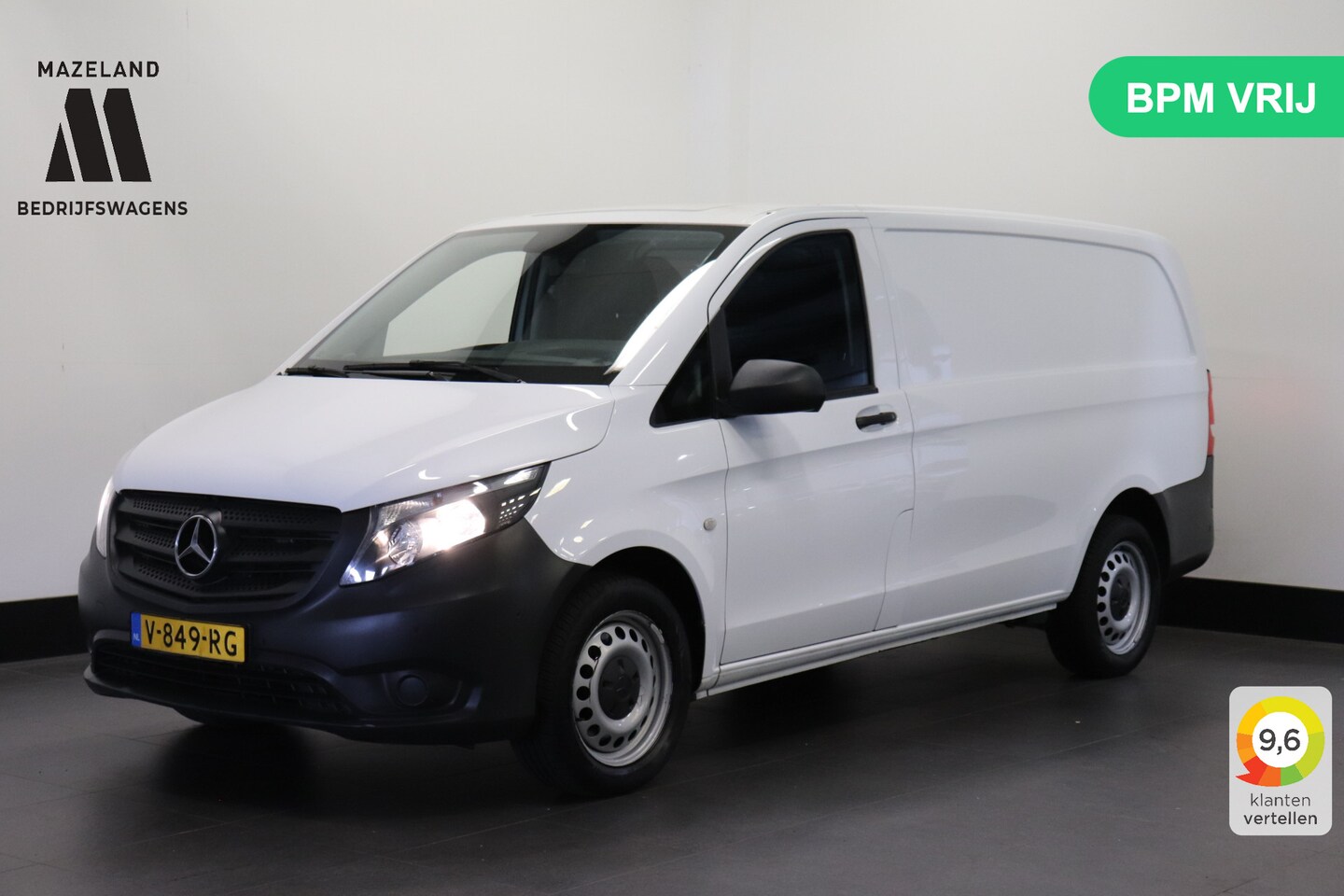 Mercedes-Benz Vito - 114 CDI Lang Automaat EURO 6 - Airco - Cruise - PDC - € 15.900,- Excl. - AutoWereld.nl