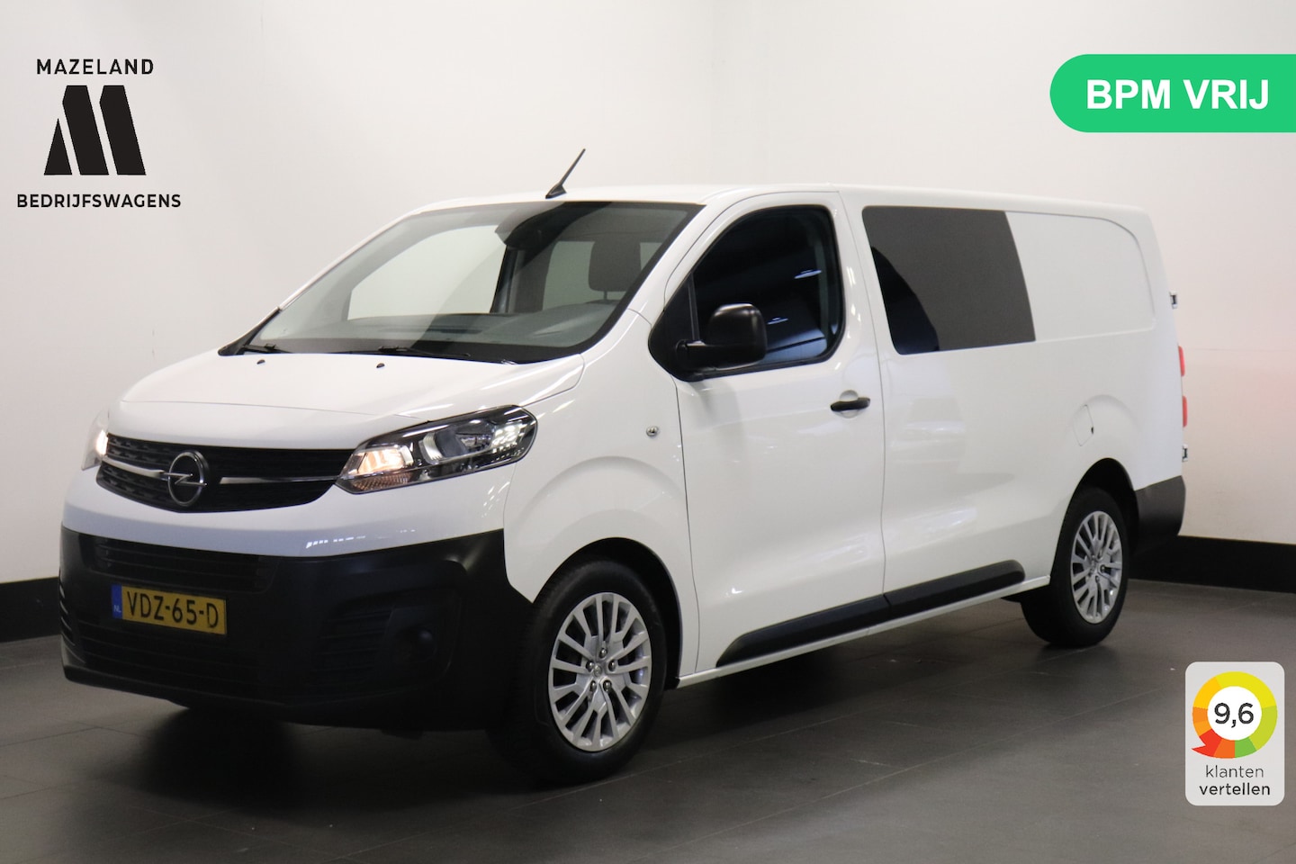 Opel Vivaro - 2.0 CDTI 123PK L3 Dubbel Cabine EURO 6 - Airco - Navi - Cruise - €15.900,- - AutoWereld.nl