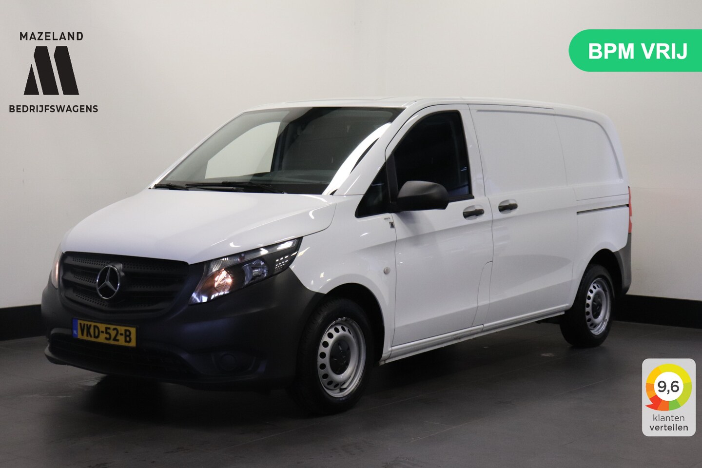 Mercedes-Benz Vito - 114 CDI Automaat EURO6 2 x Schuifdeur - A/C Climate - Navi - Cruise - € 14.900,- Excl. - AutoWereld.nl