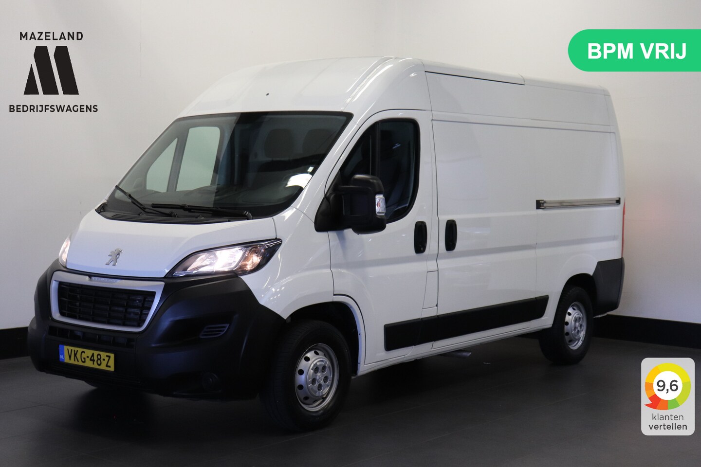 Peugeot Boxer - 2.2 BlueHDi 120PK 2x Schuifdeur L2H2 EURO 6 - Airco - Navi - Cruise - Camera - € 15.950,- - AutoWereld.nl