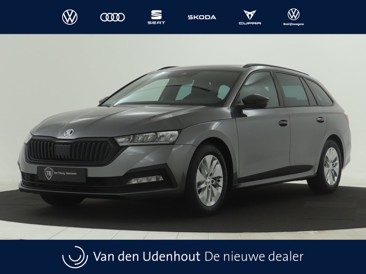 Skoda Octavia Combi - 1.0 e-TSI 110pk DSG Ambition Navigatie Pdc Clima Lm Velgen Lang rijdend - AutoWereld.nl