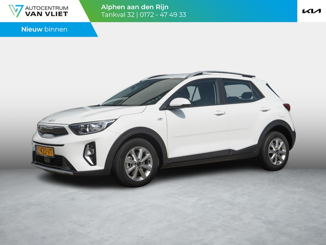Kia Stonic - 1.0 T-GDi MHEV DynamicLine | Climate control | Navigatie | Nederlandse Dealer onderhouden - AutoWereld.nl
