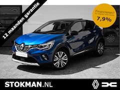 Renault Captur - 1.6 E-Tech plug-in hybrid 160 PK iconic | Trekhaak | Panoramisch dak | Leder | 360 camera