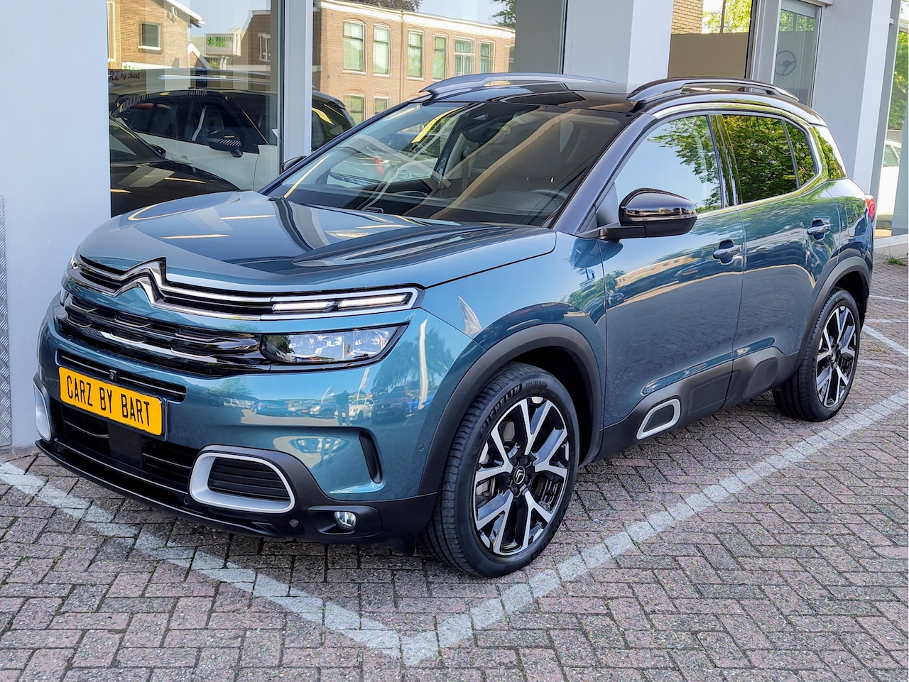 Citroën C5 Aircross - 1.6 PLUG-IN HYBRID SHINE AUT. Open dak | Stoelverwarming | Elek. bed. voorstoel - AutoWereld.nl