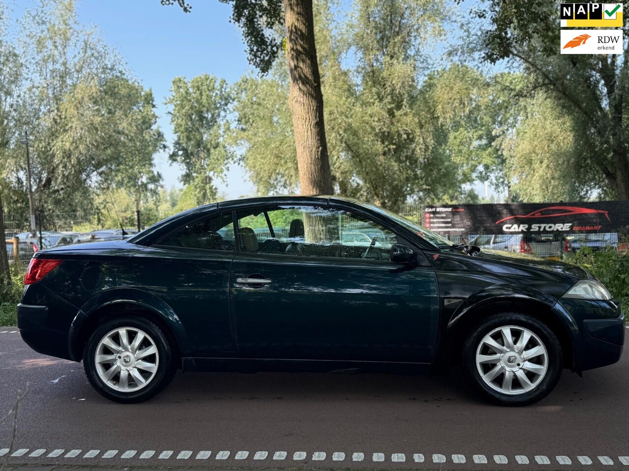 Renault Mégane coupé cabriolet - 1.6-16V Tech Line CABRIO!PANO!AIRCO!XENON!APK! - AutoWereld.nl