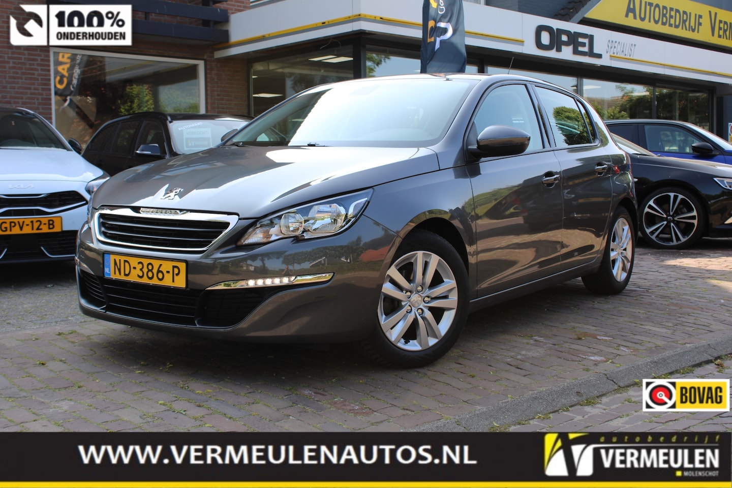 Peugeot 308 - 1.2 PureTech 110PK + 16"/ Navi/ Clima/ Cruise/ NL auto - AutoWereld.nl