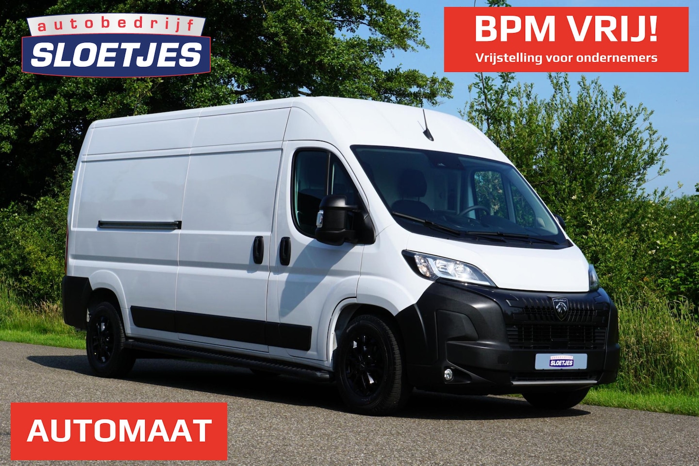 Peugeot Boxer - 2.2 BlueHDi 180 L3H2 3.5t Automaat |180 pk |Trekhaak |Betimmering |Digitaal dashboard |Gro - AutoWereld.nl