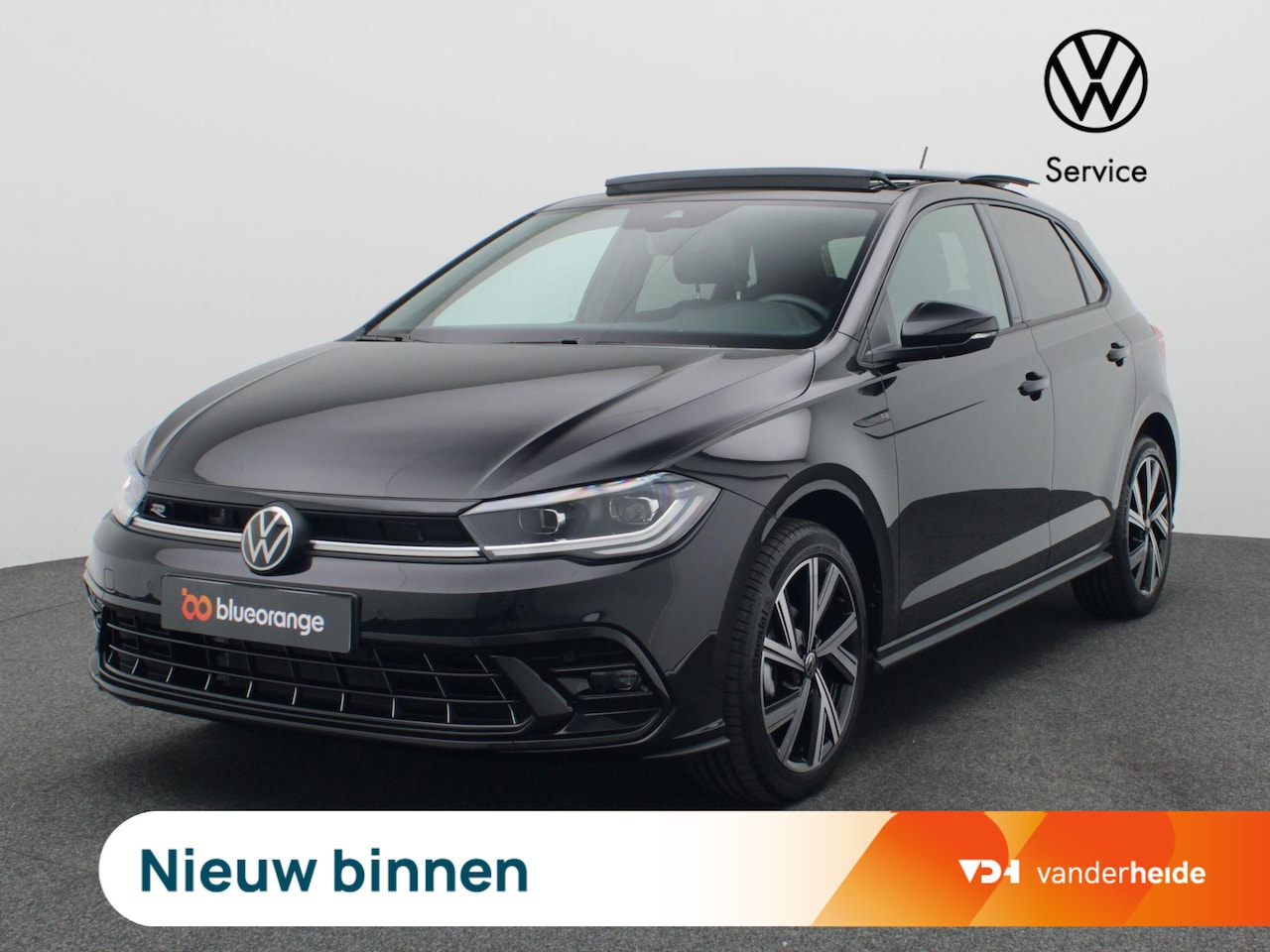 Volkswagen Polo - 1.0 TSI R-Line 95PK DSG matrix led, adaptive cruise met travel assist, panoramisch schuifd - AutoWereld.nl