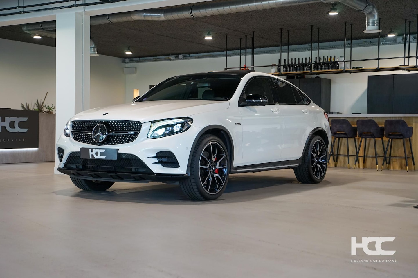 Mercedes-Benz GLC-klasse Coupé - 43 AMG | Burmester | Night | Luchtvering - AutoWereld.nl