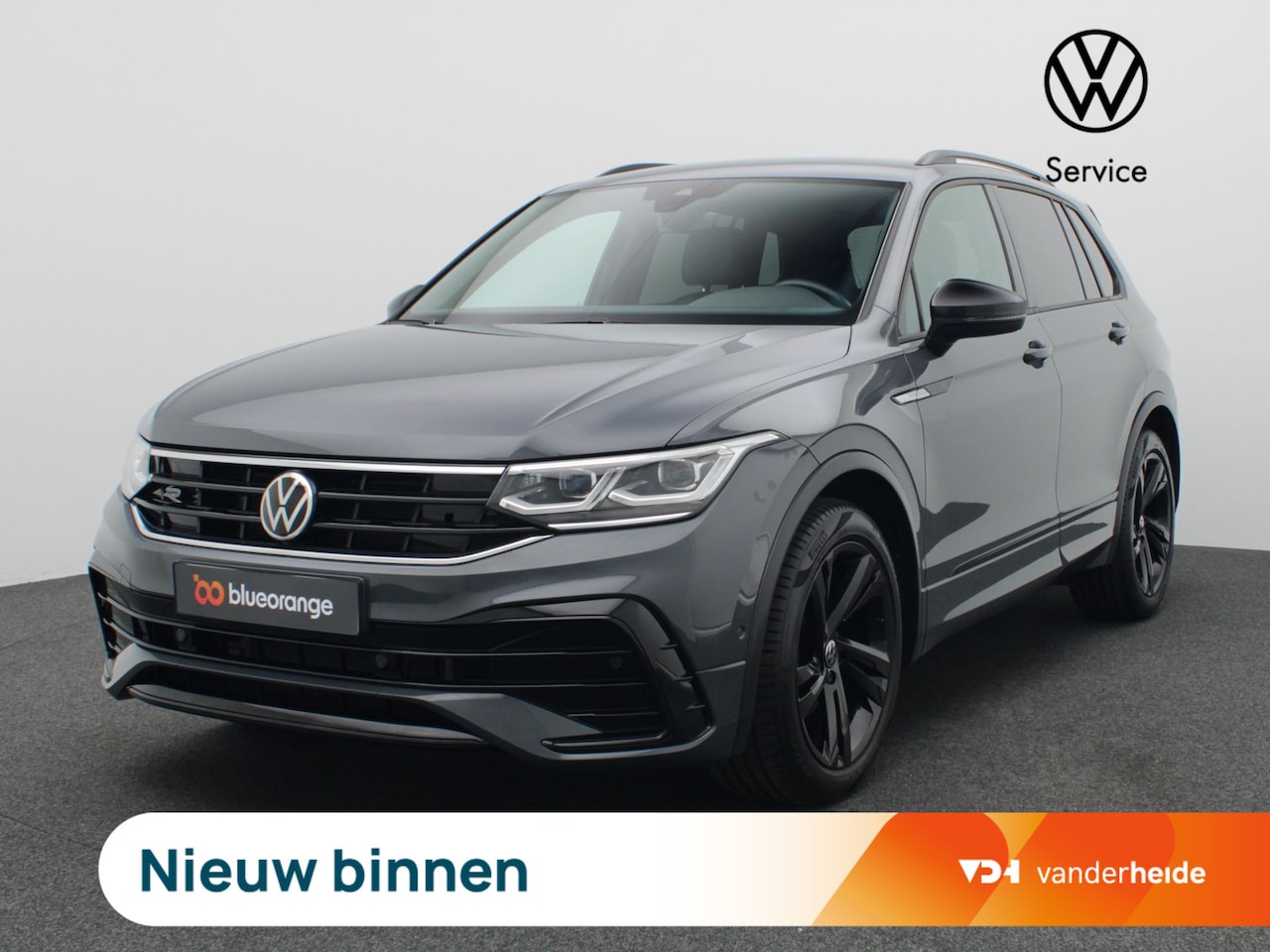 Volkswagen Tiguan - 1.5 TSI R-Line Business+ 150PK DSG Black Style, Achteruitrijcamera, Adaptieve Cruise Contr - AutoWereld.nl
