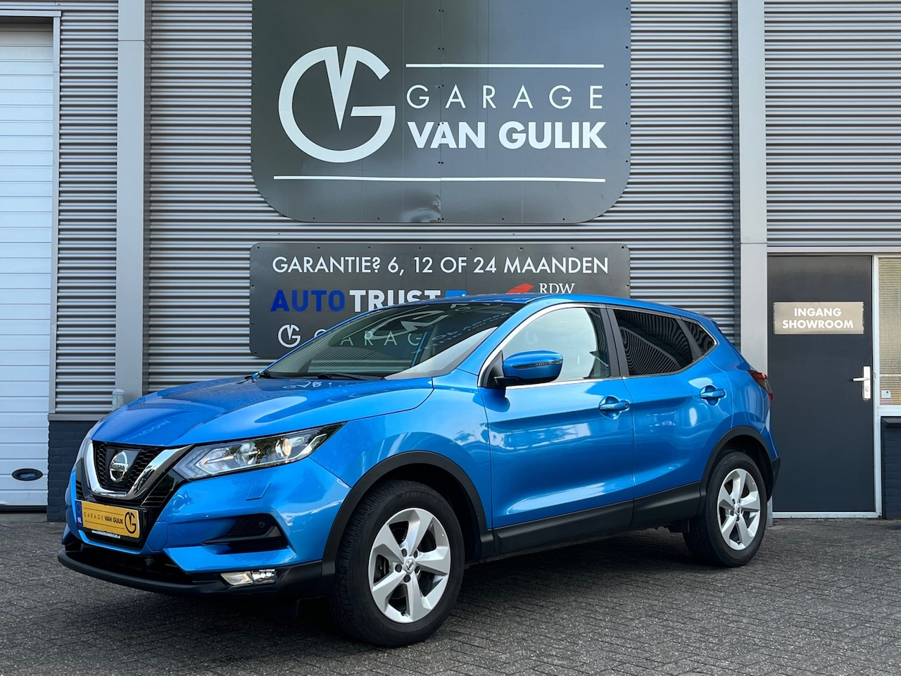 Nissan Qashqai - 1.2 116PK Clima,Cruise,Trekhaak,Navigatiesysteem,Stoelverw.,Camera,Parkeersensoren,Isofix, - AutoWereld.nl
